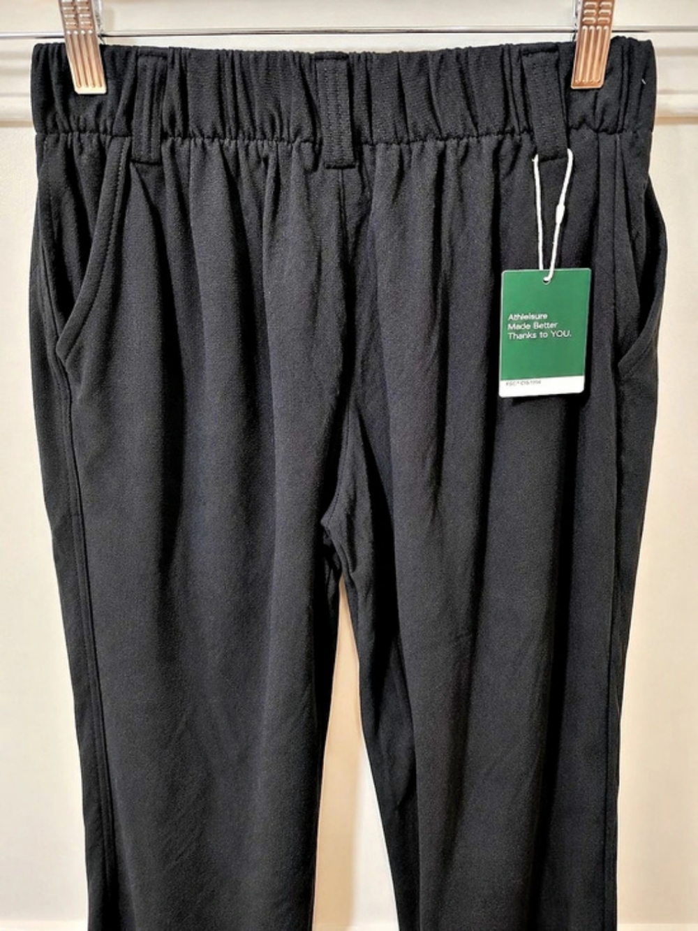 Halara Wide Leg Pants in Black Size Large NWT